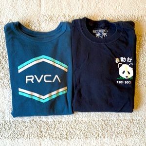 RVCA and Riot Society Long Sleeve Bundle